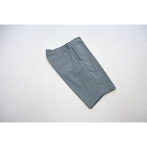 J Crew Flex Rivington Performance Golf Shorts Gray Flat 11" INS Mens Size 32